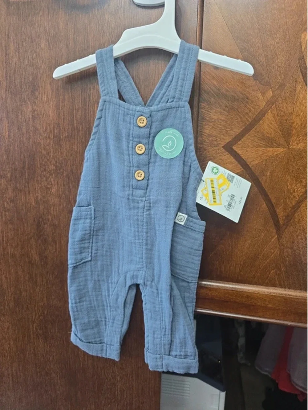 Newborn brand new overalls from little planet by carter's item, 232G5